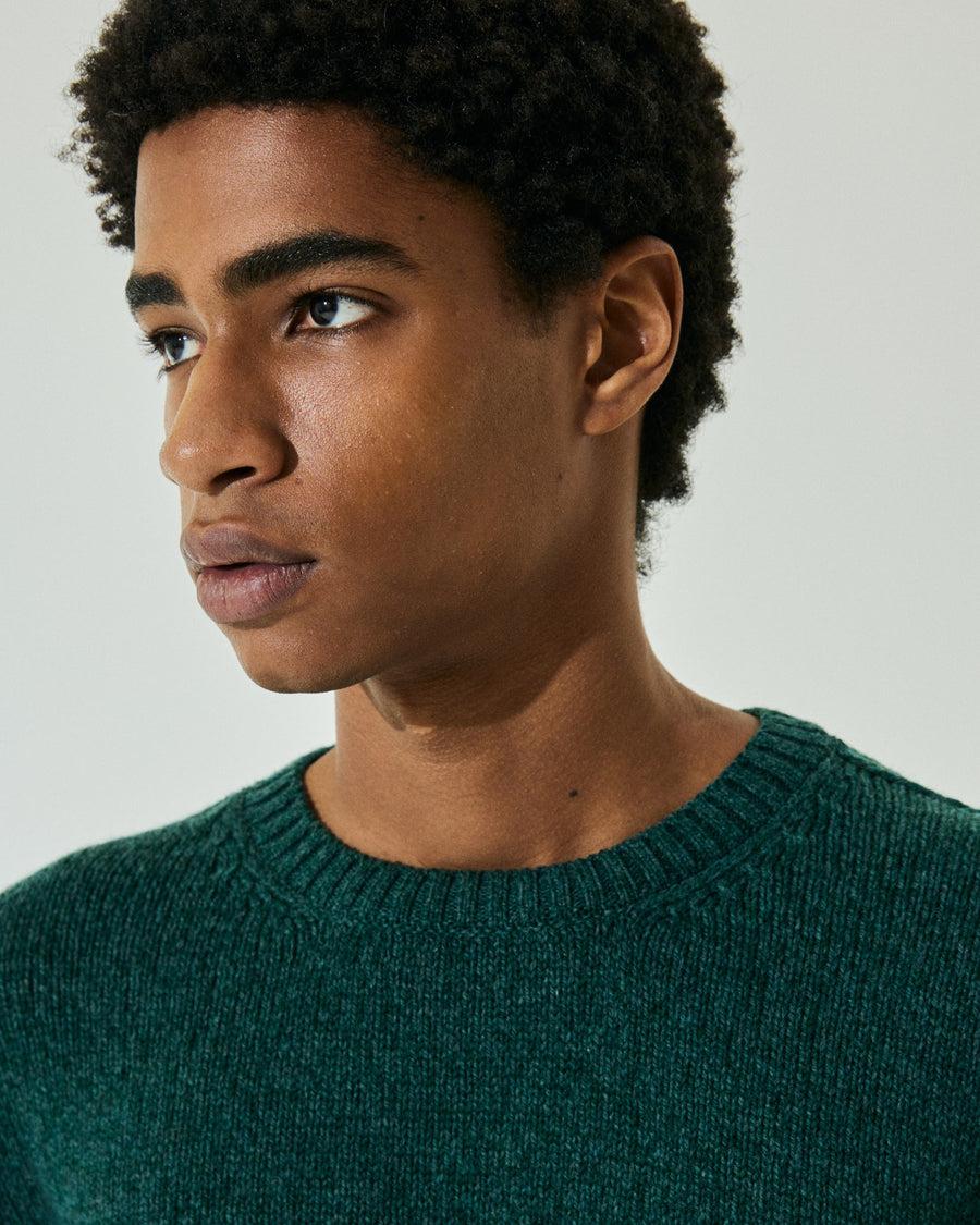 Scaglione ROUNDNECK SEAMLESS SOFTWOOL TEAL Offerta Anniversario
