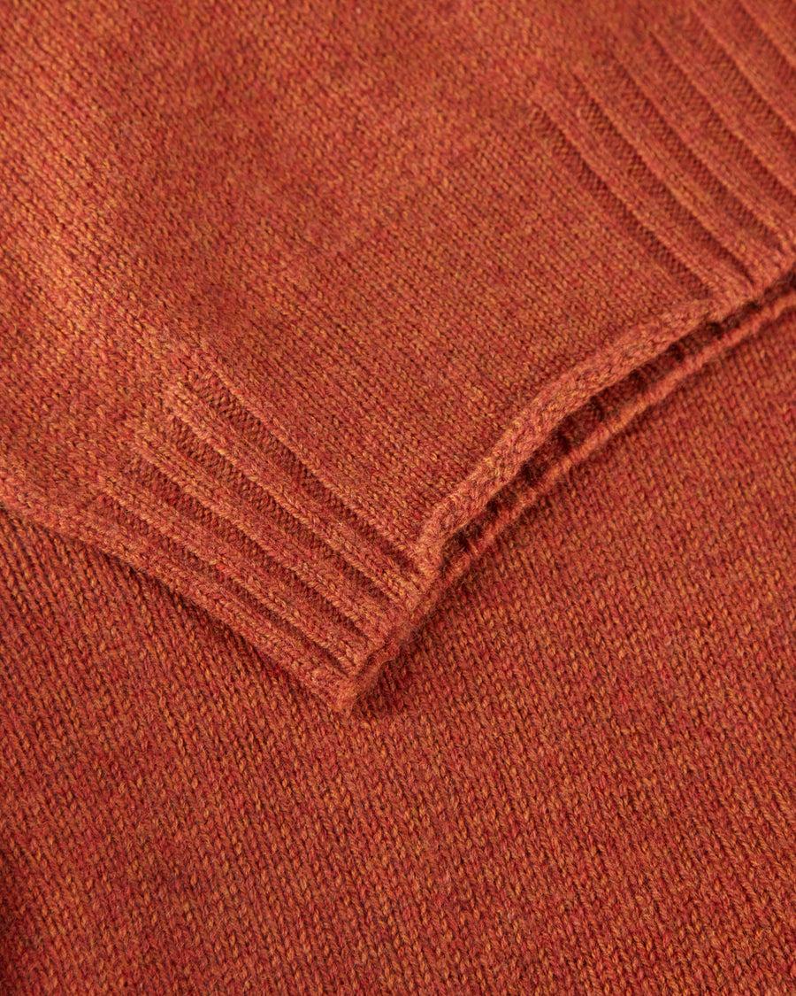 Scaglione ROUNDNECK SEAMLESS SOFTWOOL RHUM Vendita calda