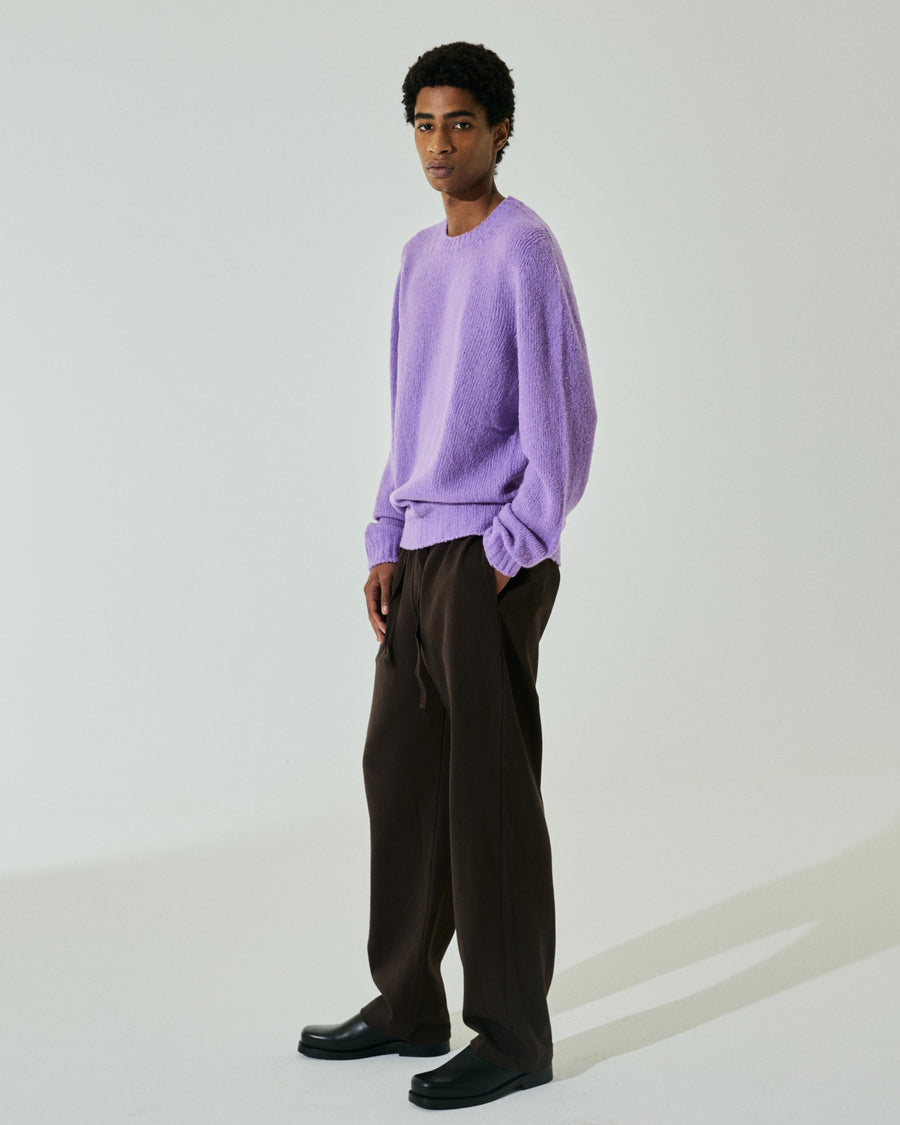 Scaglione ROUNDNECK SEAMLESS PUFFED CASHMERE LILAC Comprane uno, ottenene uno gratis