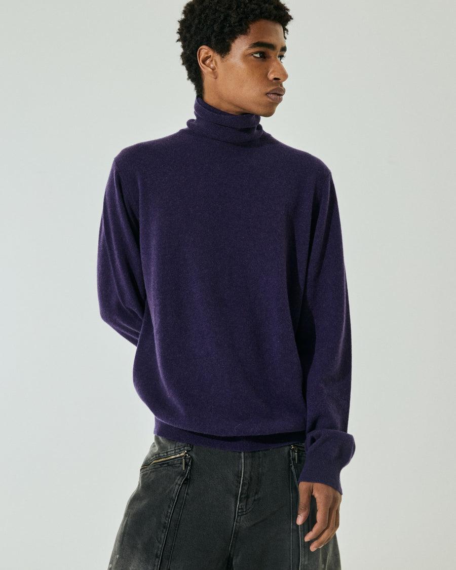 Scaglione TURTLENECK CITY F12 PURPLE Latest stili