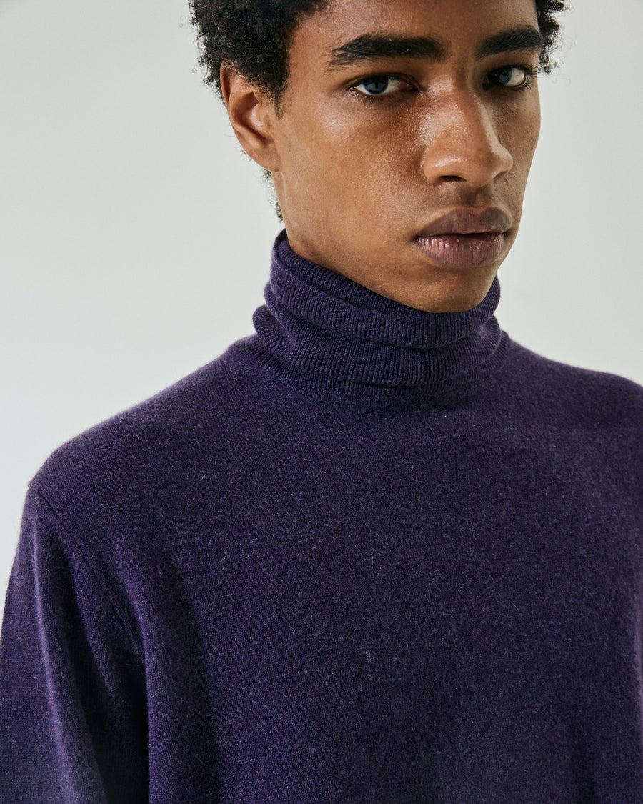 Scaglione TURTLENECK CITY F12 PURPLE Latest stili