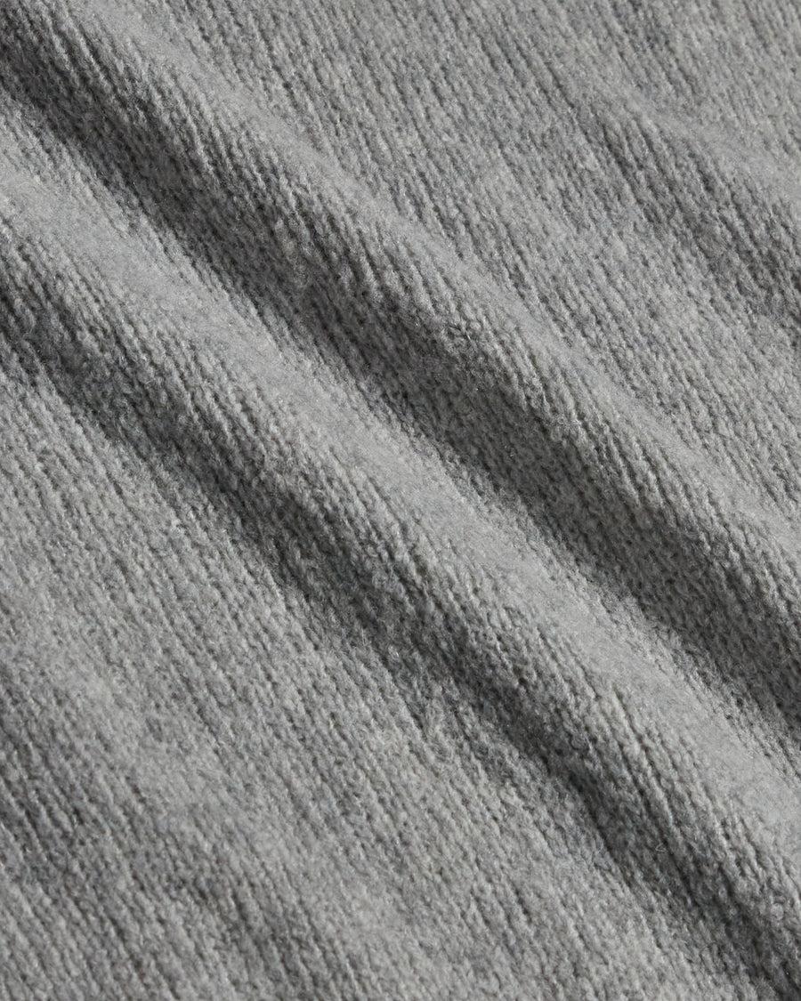 Scaglione ROUND NECK SEAMLESS PUFFED CASHMERE LT GREY Only for today