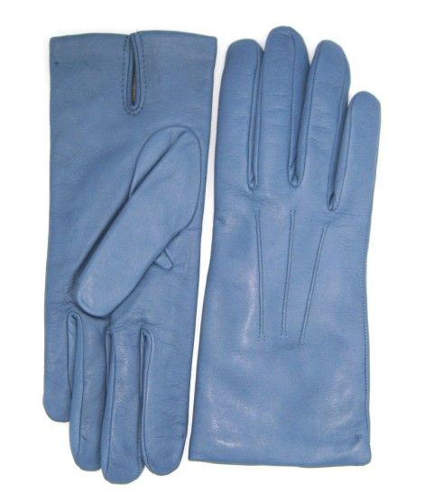 Sermoneta Gloves Guanto in Capretto 2bt con 3 cordoni fod. cashmere Denim Hotsell