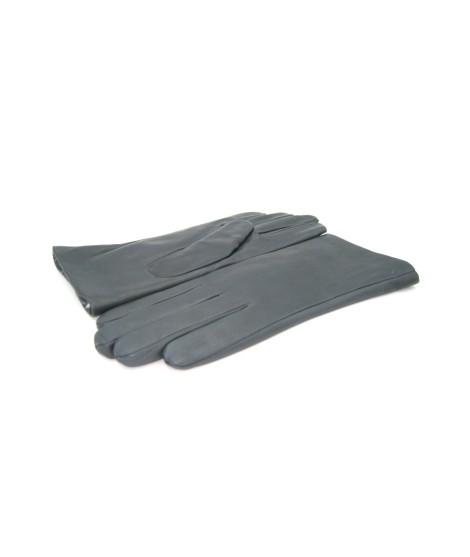 Sermoneta Gloves Guanto Nappa foderato Lapin Grigio scuro Offerta