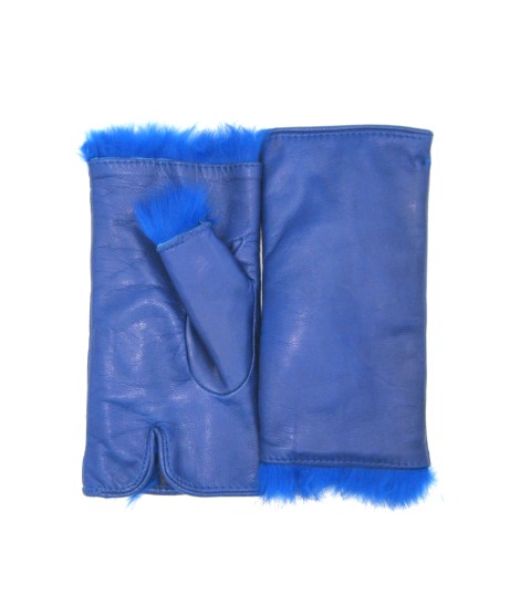 Sermoneta Gloves Manicotto in Nappa 2bt foderato in Lapin Royal Offerte