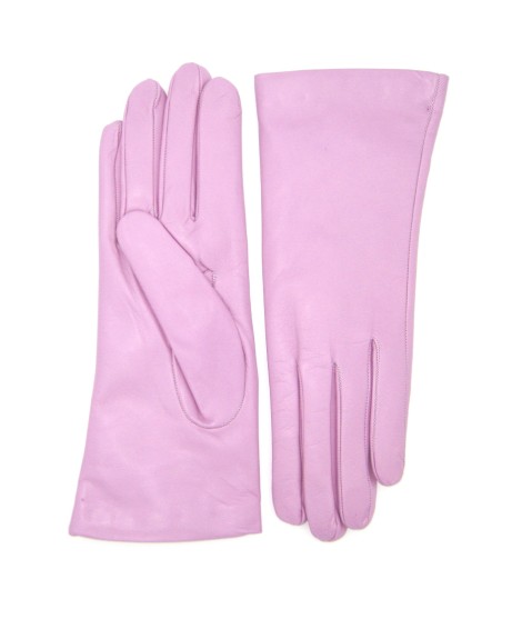Sermoneta Gloves Guanto in Nappa foderato cashmere Glicine In Linea