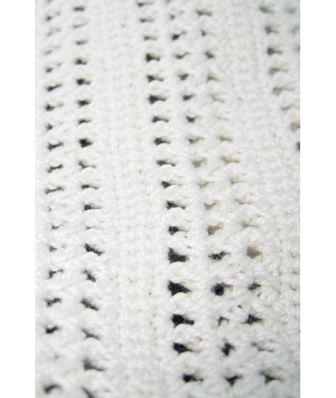 Sermoneta Gloves Guanto Guida con palmo in Nappa e dorso in Crochet Nero Promozione Limitata