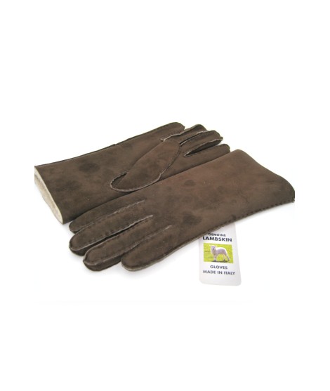 Sermoneta Gloves Guanto Montone cucito a mano T.Moro Presa