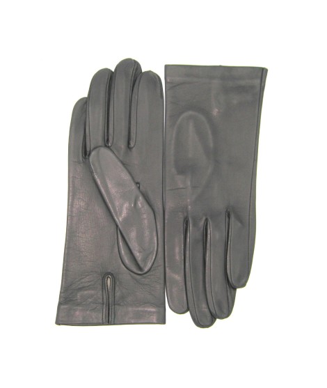 Sermoneta Gloves Guanto Nappa fodera seta Grigio scuro Limitato a 3 giorni