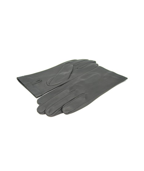 Sermoneta Gloves Guanto Nappa fodera seta Grigio scuro Limitato a 3 giorni