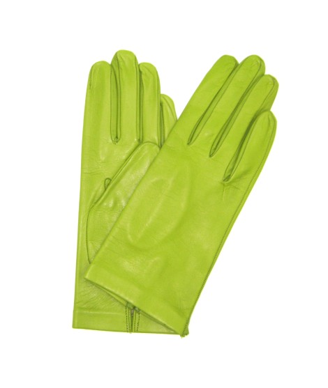 Sermoneta Gloves Guanto Nappa fodera seta Pistacchio Hotsell