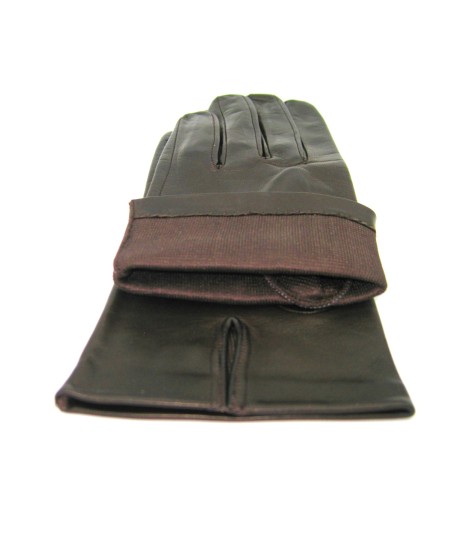 Sermoneta Gloves Guanto Nappa fodera seta T.Moro Vendite Flash