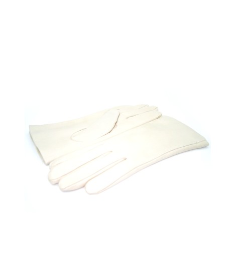 Sermoneta Gloves Guanto Nappa foderato Lapin Panna Economico