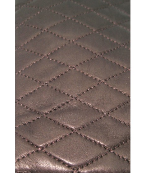 Sermoneta Gloves Guanto trapuntato 2bt fodera cashmere T.Moro In Linea