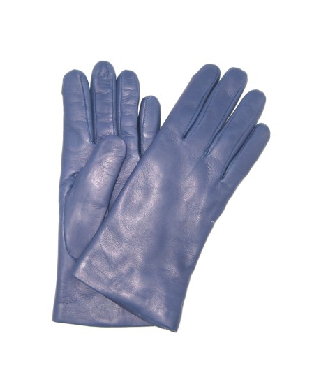 Sermoneta Gloves Guanto Nappa foderato Lapin Blu/Royal Vendita