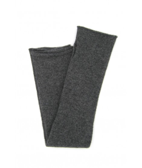 Sermoneta Gloves Manicotto in 100% cashmere 10bt Grigio scuro Negozi Online