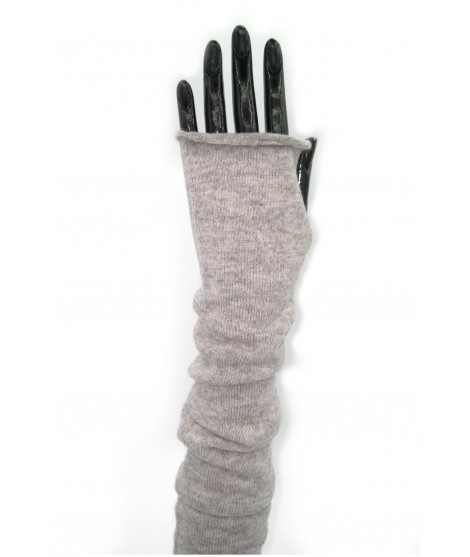 Sermoneta Gloves Manicotto in 100% cashmere 10bt Grigio scuro Negozi Online