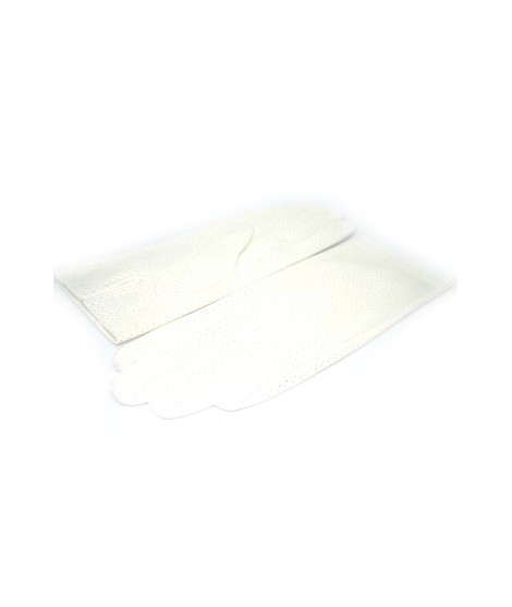 Sermoneta Gloves Guanto in Nappa sfoderato Bianco Super Saving Price