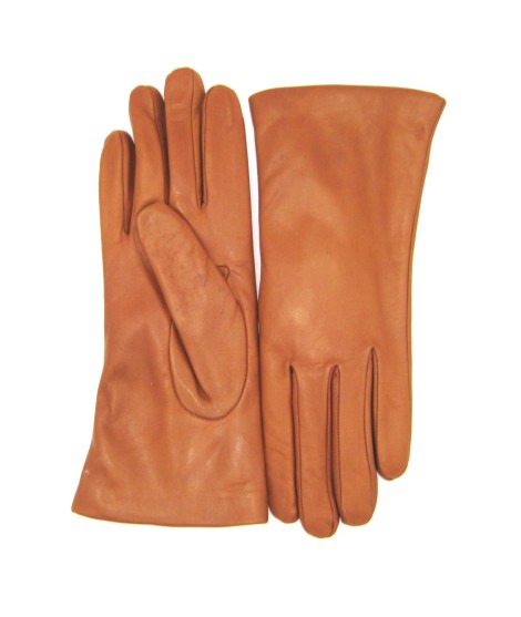 Sermoneta Gloves Guanto Nappa foderato Lapin Tan Pezzi Unici
