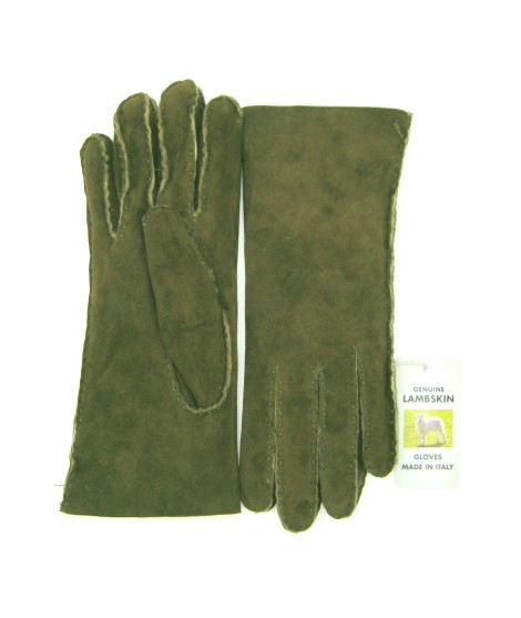 Sermoneta Gloves Guanto Montone cucito a mano Loden Soddisfazione Garantita