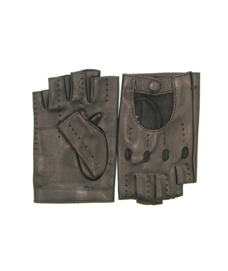 Sermoneta Gloves Guanto Guida in Nappa mezze dita T.Moro Vendite stagionali
