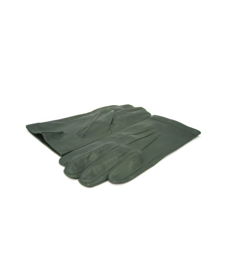 Sermoneta Gloves Guanto in Nappa foderato seta Verde scuro Grandi sconti