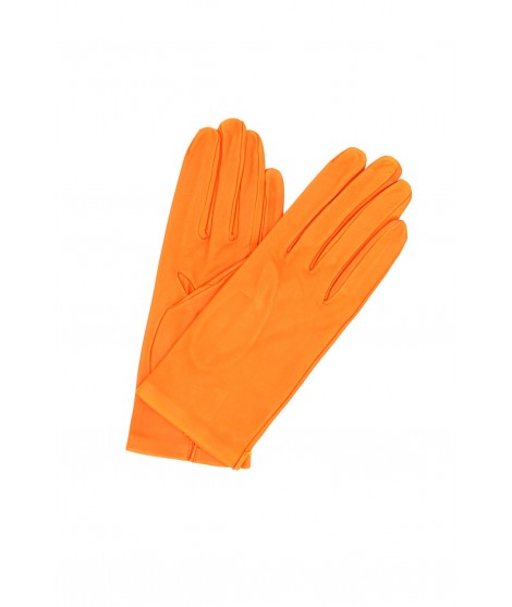 Sermoneta Gloves Guanto in Nappa 2bt sfoderato Arancio Fino al 50% di sconto