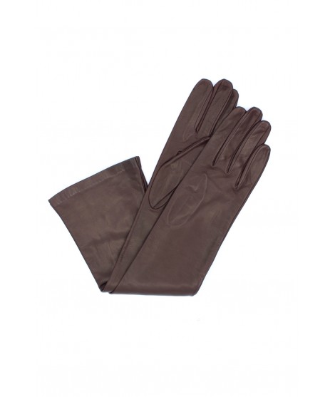 Sermoneta Gloves Guanto in Nappa 10bt foderato seta Bordeaux Duty-free