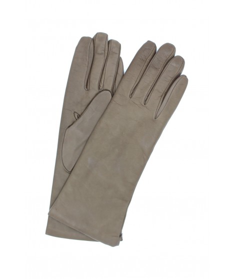 Sermoneta Gloves Guanto in Nappa 4bt foderato cashmere Fango Qualità Garantita