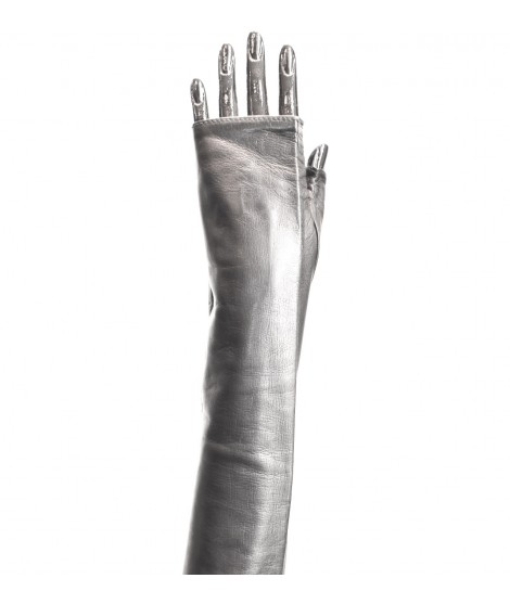Sermoneta Gloves Guanto Manicotto in Nappa 10bt foderato seta T.Moro Shopping Online
