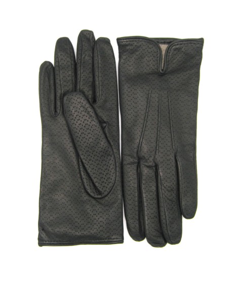 Sermoneta Gloves Guanti in Nappa foderato cashmere Nero Offerte