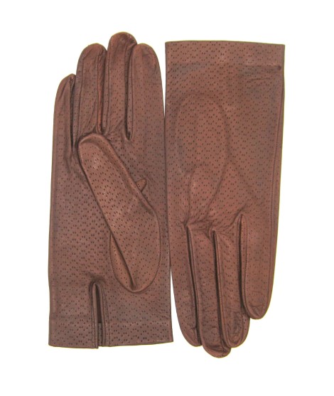 Sermoneta Gloves Guanto in Nappa sfoderato Mink Vendita Calda