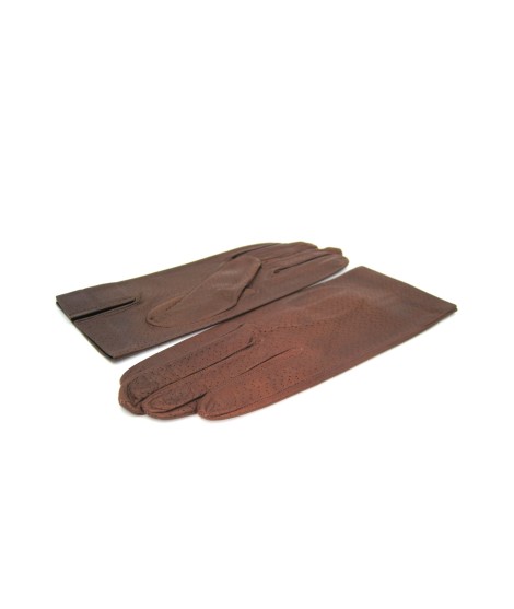 Sermoneta Gloves Guanto in Nappa sfoderato Mink Vendita Calda