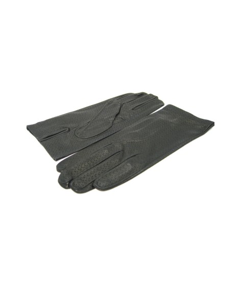 Sermoneta Gloves Guanto in Nappa sfoderato Nero I Più Venduti