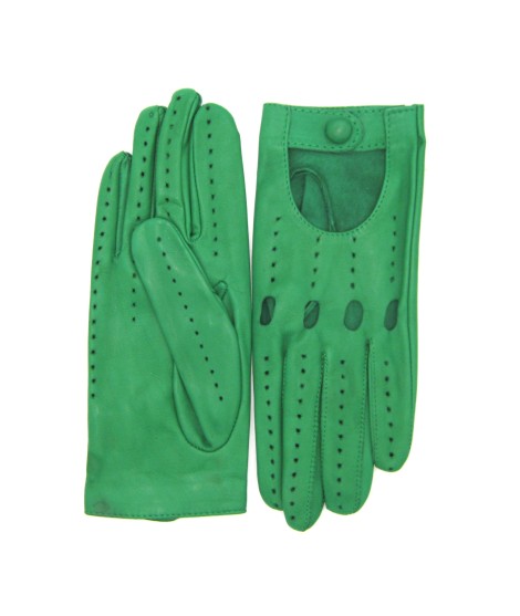 Sermoneta Gloves Guanto Guida sfoderato dita intere Verde smeraldo Negozio