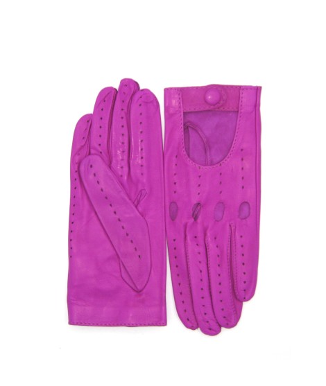Sermoneta Gloves Guanto Guida in Nappa sfoderato dita intere Fucsia Spedizione gratuita