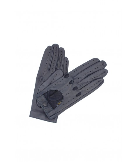 Sermoneta Gloves Guanto Guida in Nappa sfoderato dita intere Navy Sconto di tempo limitato