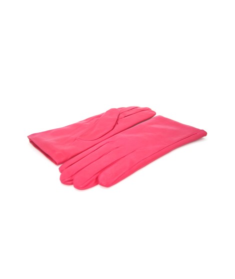 Sermoneta Gloves Guanto Nappa foderato cashmere Fucsia Shopping online