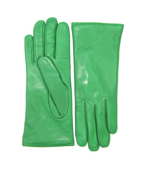 Sermoneta Gloves Guanto Nappa foderato cashmere Verde smeraldo Vendite stagionali