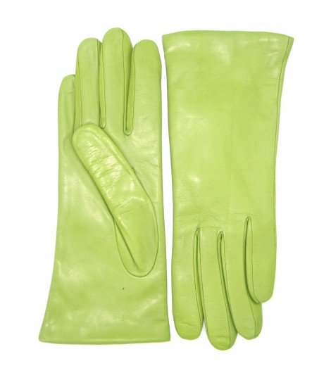 Sermoneta Gloves Guanto Nappa foderato cashmere Verde Pistacchio Offerta Pasqua