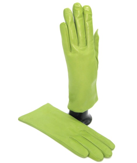 Sermoneta Gloves Guanto Nappa foderato cashmere Verde Pistacchio Offerta Pasqua