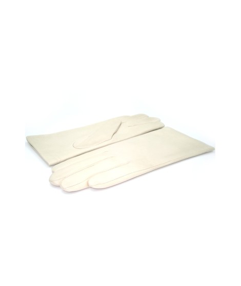 Sermoneta Gloves Guanto Nappa foderato cashmere Panna Online Outlet