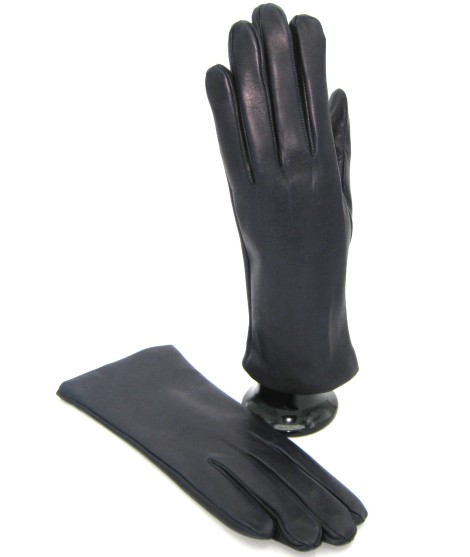 Sermoneta Gloves Guanto Nappa foderato cashmere Navy Offerte esclusive