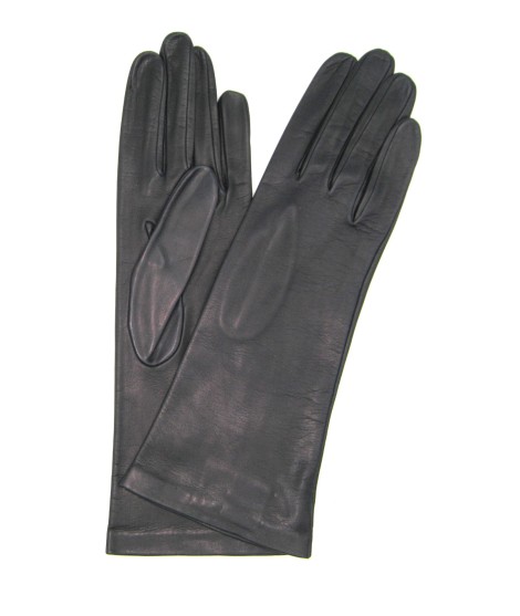 Sermoneta Gloves Guanto Nappa 4bt foderato seta Navy Nuovi prodotti
