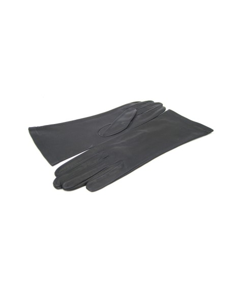 Sermoneta Gloves Guanto Nappa 4bt foderato seta Navy Nuovi prodotti
