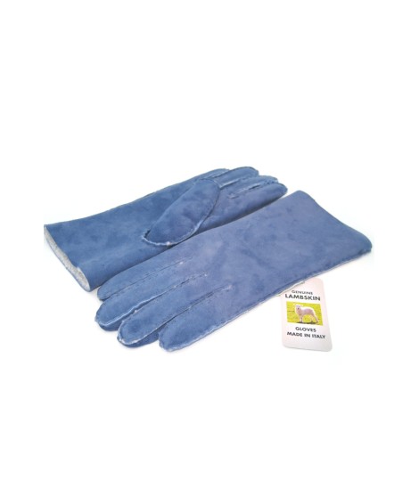 Sermoneta Gloves Guanto Montone cucito a mano Denim Super Saving Price