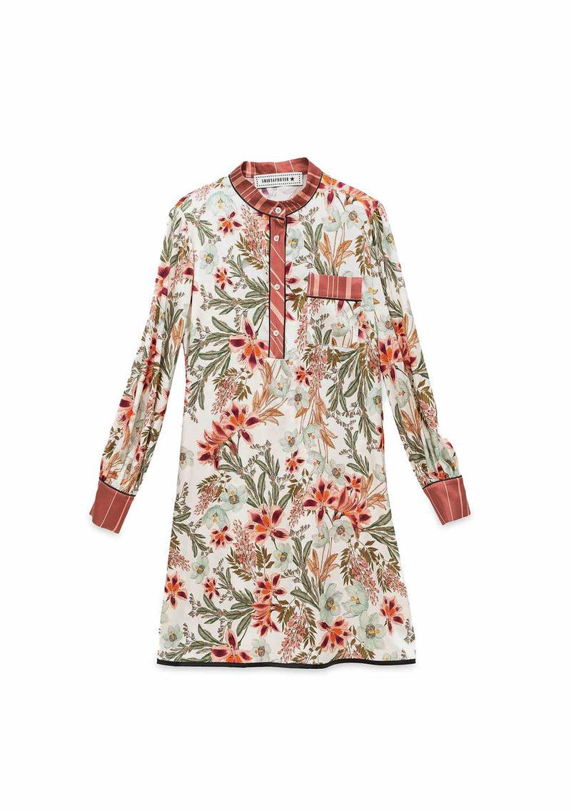 Shirtaporter Abito Corto Florence Garden Vendite Flash