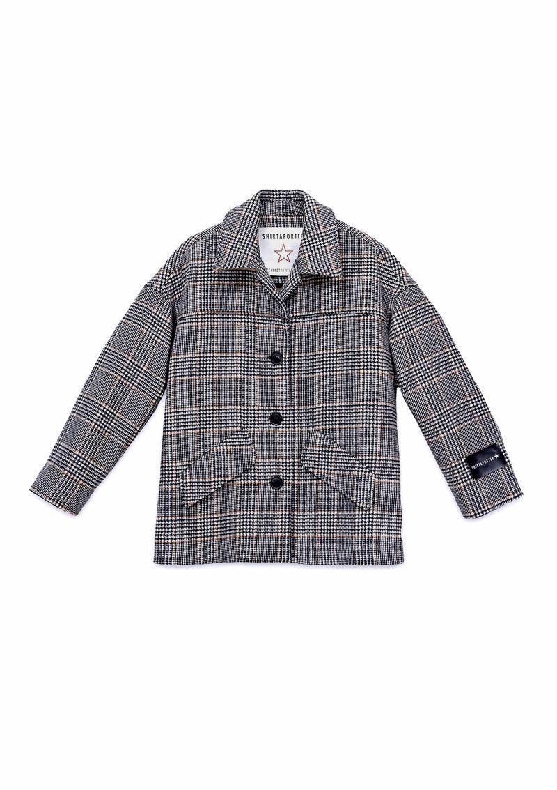 Shirtaporter Giacca in Principe di Galles Italia
