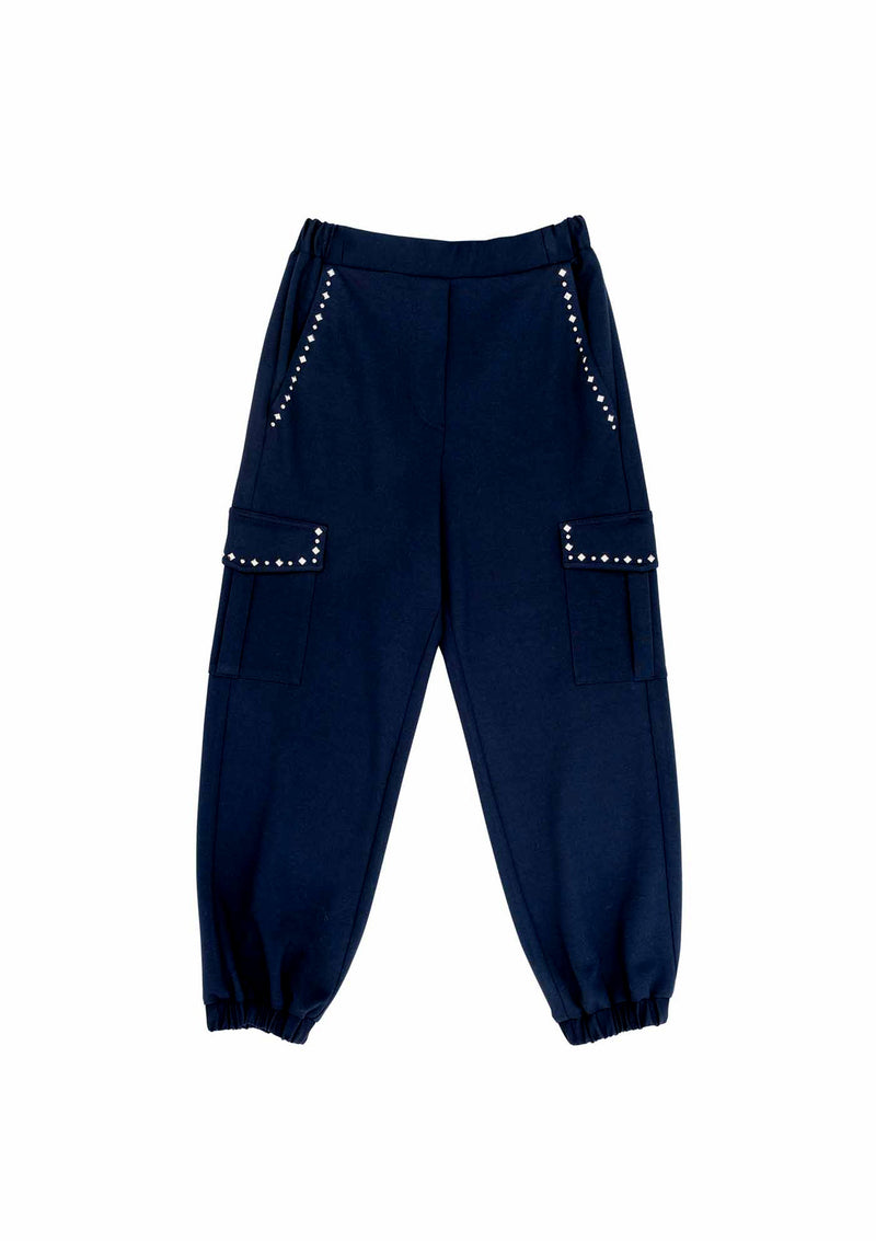 Shirtaporter PANTALONE CARGO CON STUDS Promozione