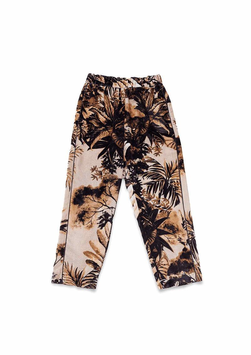 Shirtaporter PANTALONE IN VELLUTO CON PIPING Shopping Online